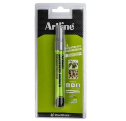 Marcatore permanente - per giardinaggio - punta tonda 2,3 mm - argento - Artline
