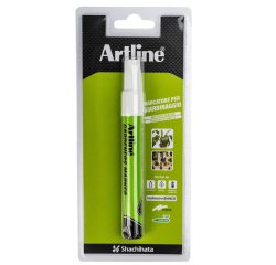 Marcatore permanente - per giardinaggio - punta tonda 2,3 mm - bianco - Artline