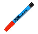 Marcatore permanente - per idraulica - punta tonda - 1,5 mm - rosso - Artline