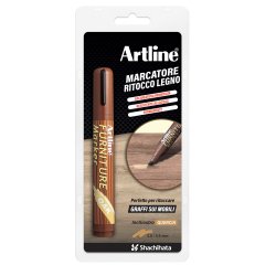 Marcatore permanente per legno Furniture Marker - punta a scalpello - tratto 2,0-5,0 mm - quercia - Artline