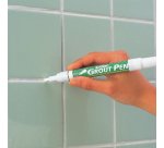 Marcatore permanente - per fughe Grout Pen - punta a scalpello - tratto 2,0-4,0 mm - bianco - Artline