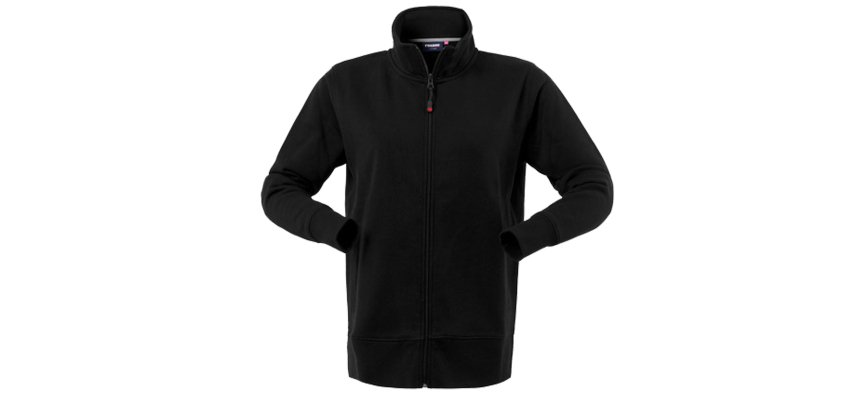 Felpa Canberra Lady - taglia M - cotone/PE - nero - Rossini