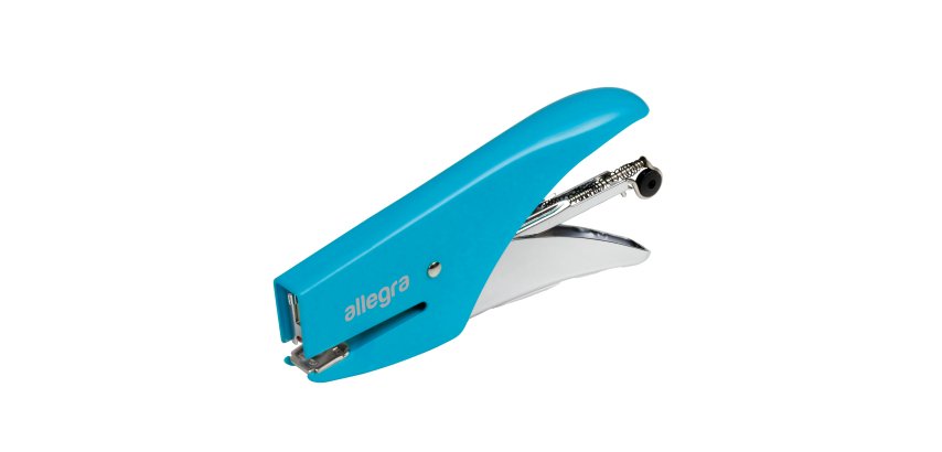 Cucitrice a pinza Allegra Fluo - passo 6 - azzurro - Iternet