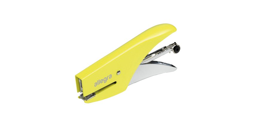 Cucitrice a pinza Allegra Fluo - passo 6 - giallo - Iternet