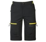 Bermuda U-Power Ares, nero/giallo