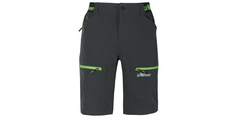 Bermuda U-Power Ares, grigio/verde