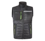 Gilet U-Power Wall, grigio/verde