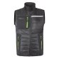 Gilet U-Power Wall, grigio/verde