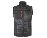 Gilet U-Power Wall, grigio/arancio