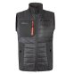 Gilet U-Power Wall, grigio/arancio