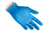 Guanti monouso Reflexx® N80 in nitrile azzurro, 100 unità