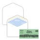 Busta Busta Silver FSC® - senza finestra - gommata - 11,4 x 16,2 cm - 80 gr - bianco - Pigna Envelopes - conf. 500 pezzi