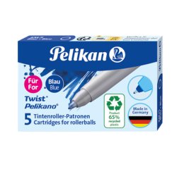 Cartuccia sferografica KM5 ECO - blue royal - Pelikan - conf. 5 pezzi