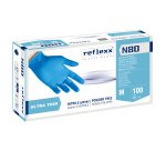 Guanti monouso Reflexx® N80 in nitrile azzurro, 100 unità