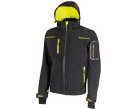 Giacca da lavoro U-Power Space, nero/giallo