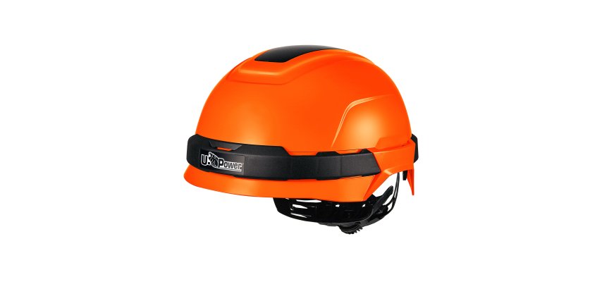 Casco protettivo Antares  - regolabile - arancione fluo - U-Power
