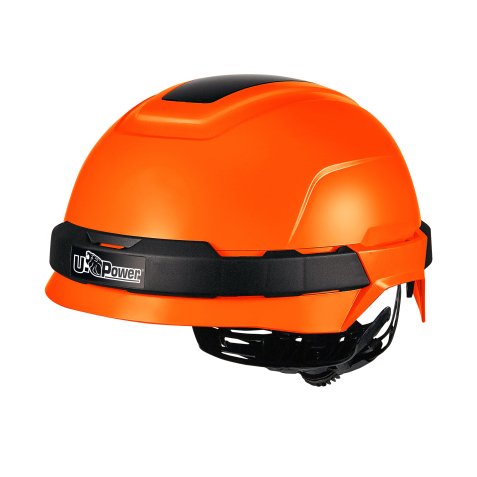 Casco protettivo Antares  - regolabile - arancione fluo - U-Power