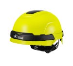 Casco protettivo Antares  - regolabile - giallo fluo - U-Power