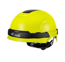 Casco protettivo Antares  - regolabile - giallo fluo - U-Power