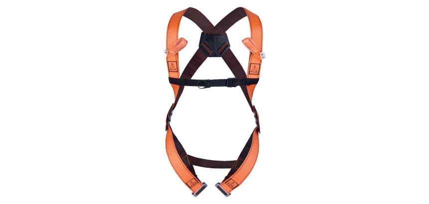 Imbracatura HAR12 - due punti di ancoraggio - taglia S/M/L - arancio - Deltaplus