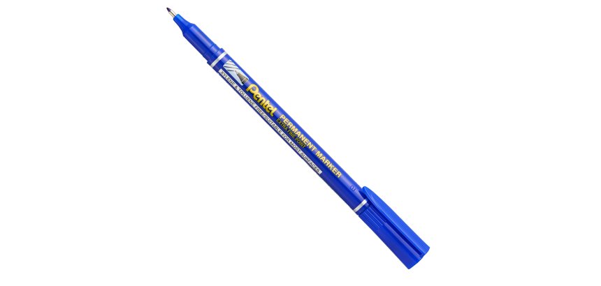Marcatore permanente NF 450 - punta extra-fine - blu - linea Amiko - Pentel