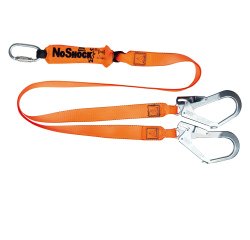 Assorbitore di energia - con doppio gancio - 2 m - arancio - Deltaplus