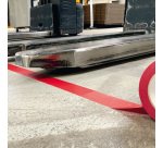 Nastro adesivo DURALINEBASIC 50/016 - removibile - 5 cm x 33 m - rosso - Durable
