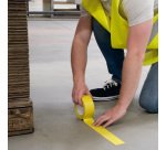 Nastro adesivo DURALINEBASIC 50/016 - removibile - 5 cm x 33 m - giallo - Durable