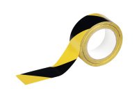 Nastro adesivo DURALINEBASIC 50/016 - removibile - 5 cm x 33 m - giallo/nero - Durable