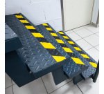 Nastro adesivo antiscivolo DURALINE GRIP+ - 5 cm x 15 m - giallo/nero - Durable