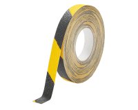 Nastro adesivo antiscivolo DURALINE GRIP+ - 2,5 cm x 15 m - giallo/nero - Durable