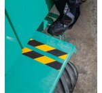 Nastro adesivo antiscivolo DURALINE GRIP+ - 2,5 cm x 15 m - giallo/nero - Durable