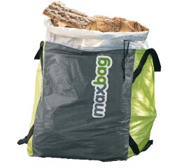 Sacco MAXBAG - per la raccolta del verde - 180 L - 48 x 48 x 60 cm - LDPE - Verdemax