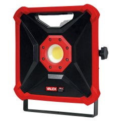 Faro led M-LD 18 - a batteria - 18 V - 26 x 23 x 7 cm - nero/rosso - Valex
