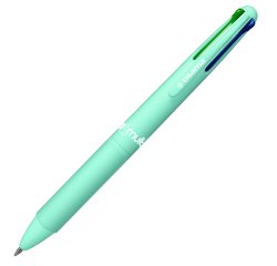 Penna a sfera 4 Multi Pastel - punta 1,00 mm - 4 colori - dinner mint - Osama