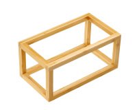 Set 2 supporti - per vassoio Venezia - bamboo - colore naturale - Leone