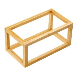 Set 2 supporti - per vassoio Venezia - bamboo - colore naturale - Leone