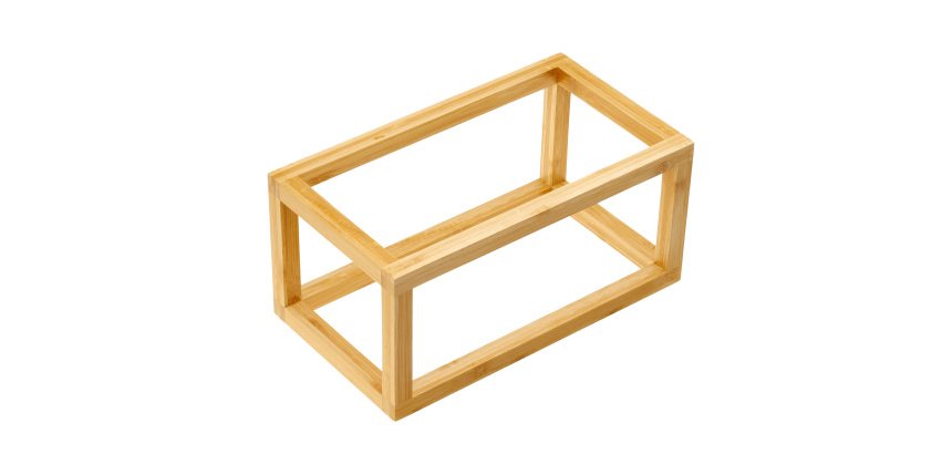 Set 2 supporti - per vassoio Venezia - bamboo - colore naturale - Leone