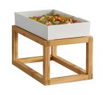 Set 2 supporti - per vassoio Venezia - bamboo - colore naturale - Leone