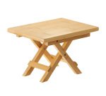 Stand richiudibile - 30 x 20 x18 cm - bamboo - colore naturale - Leone