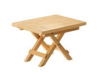 Stand richiudibile - 30 x 20 x18 cm - bamboo - colore naturale - Leone