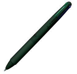 Penna a sfera 4 Multi Urban - punta 1,00 mm - 4 colori - forest green - Osama
