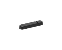 Poggiaposate - 8 x 2 x 1 cm - melamina - nero - Leone - conf. 6 pezzi