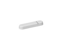 Poggiaposate - 8 x 2 x 1 cm - melamina - bianco - Leone - conf. 6 pezzi
