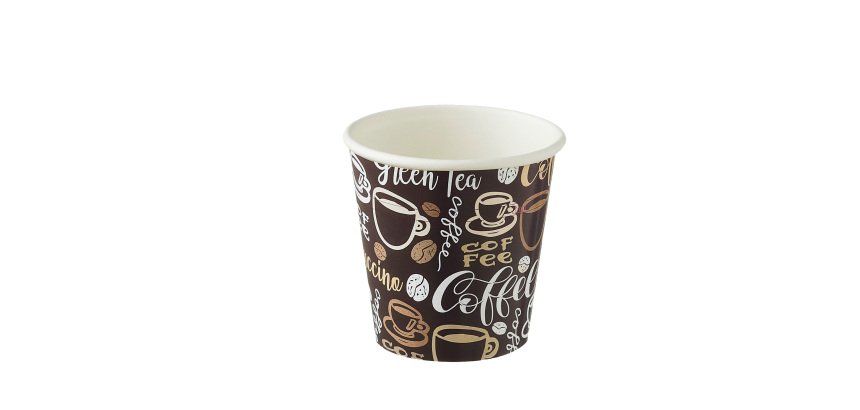 Bicchiere monouso in carta Coffee - 75 ml - Leone - conf. 1000 pezzi