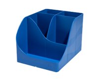 Pen-Wave Bee Blue Pencil Pot