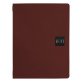 Portamenù Talk - 3 inserti doppi inclusi - A4 - 24,3 x 31,6 cm - bordeaux - Stilcasa