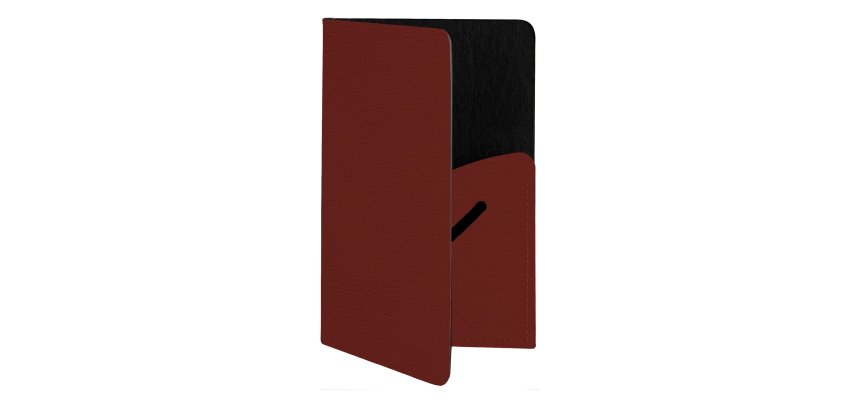 Portaresto Talk - 12,3 x 20 cm - bordeaux - Stilcasa