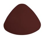 Sottopiatto sagomato Talk - 43 x 35 cm - bordeaux - Stilcasa