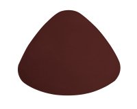 Sottopiatto sagomato Talk - 43 x 35 cm - bordeaux - Stilcasa